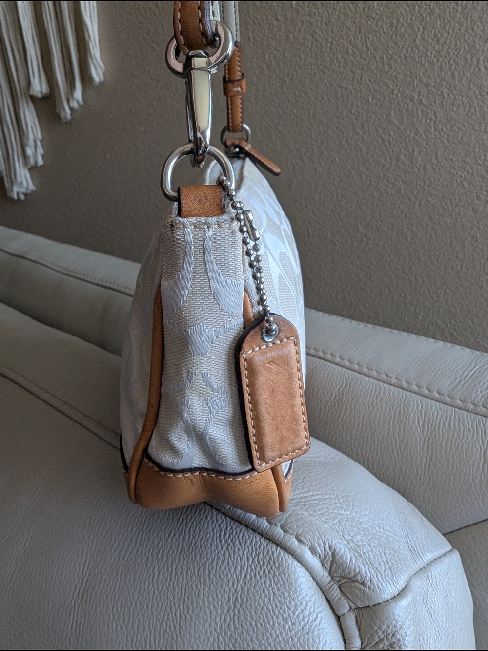 vintage Y2K Coach Signature Baguette / Demi Shoulder Bag. - Picture 4 of 12